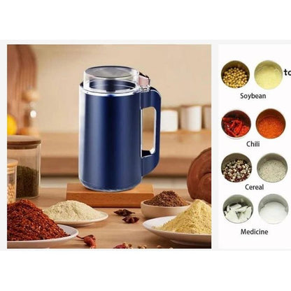 Moulin Électrique Multifonctionnel 4 en 1 - Café, Épices, Graines et Céréales