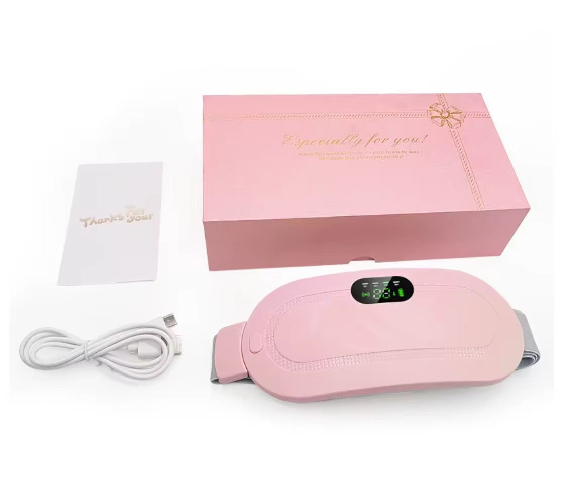 Ceinture Chauffante Abdominale Électrique - Ventre Plat & Soulagement Règles Douloureuses