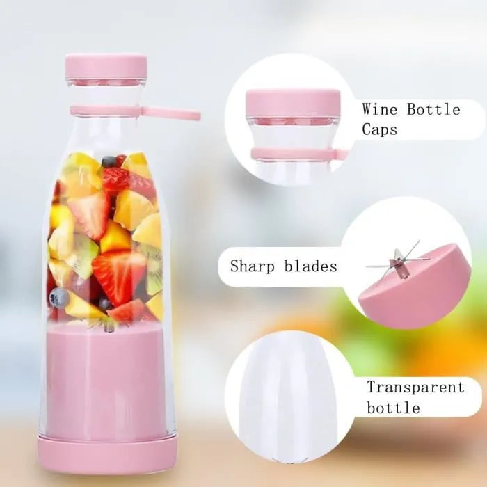 Mini Blender Portable Rechargeable USB