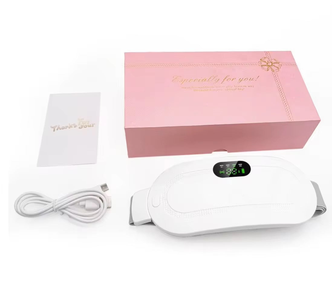 Ceinture Chauffante Abdominale Électrique - Ventre Plat & Soulagement Règles Douloureuses