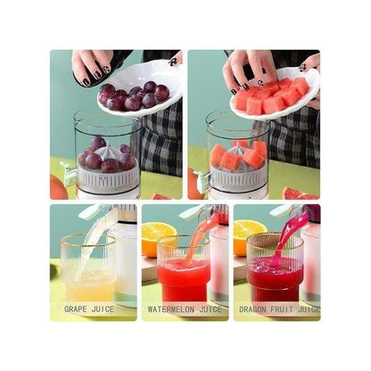 Extracteur de Jus Électrique Portable 500W - Jus Frais Maison en 1 Minute